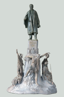 Vincenzo Vela
Monumento a Camillo Benso conte di Cavour
1863 / terracotta e gesso patinati